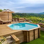 木屋 Chale Dos Penedos, Sossego E Piscina Privada
